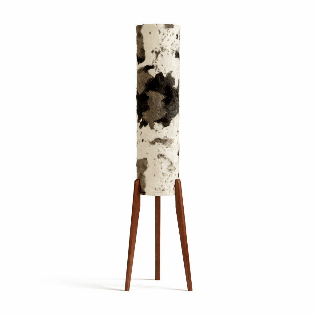 Natural Wood Tripod Floor Lamp — Floor Lamp | Maison Monashee — view 10