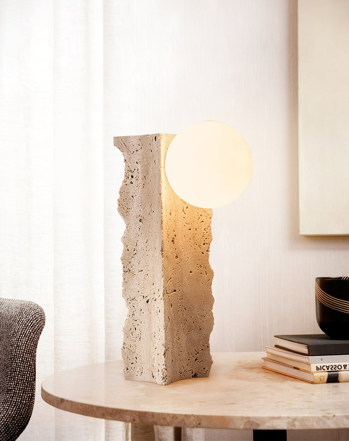 Orb Bedside Lamp — Table Lamp | Maison Monashee — view 10