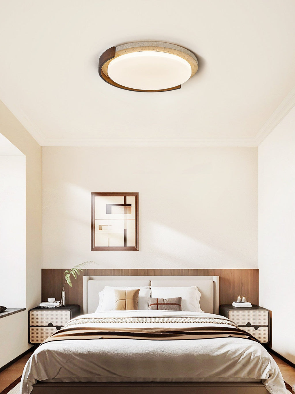 Stone Flush Mount — Ceiling Light | Maison Monashee — view 4