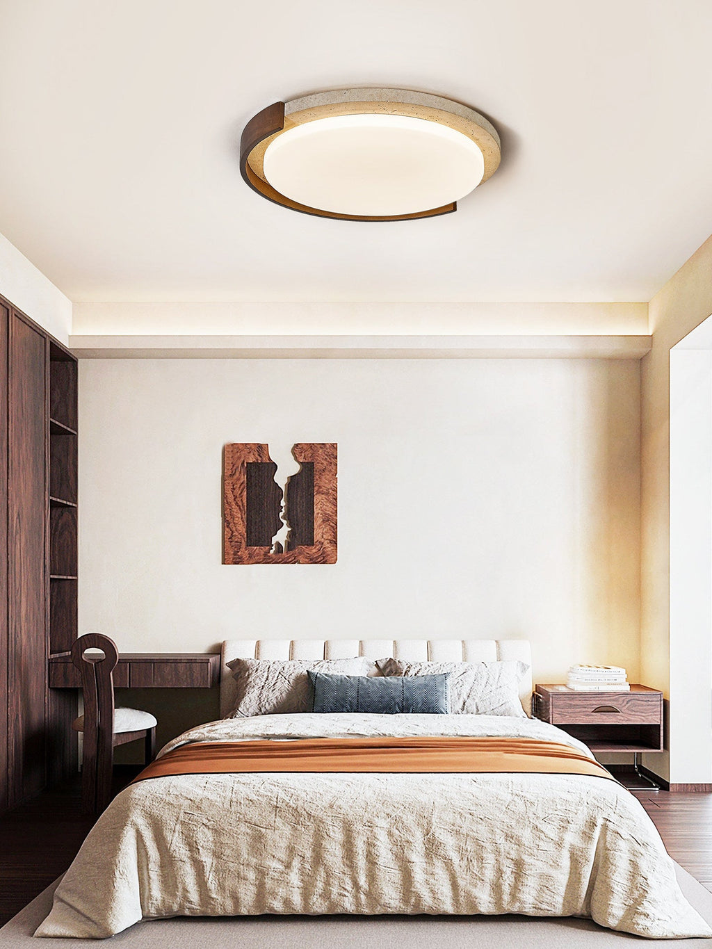 Stone Flush Mount — Ceiling Light | Maison Monashee — view 5