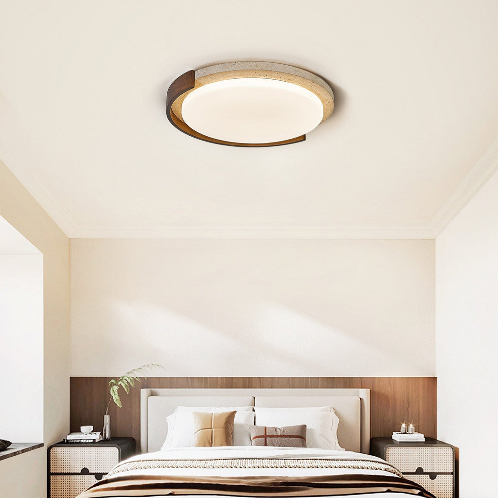 Stone Flush Mount — Ceiling Light | Maison Monashee — view 8