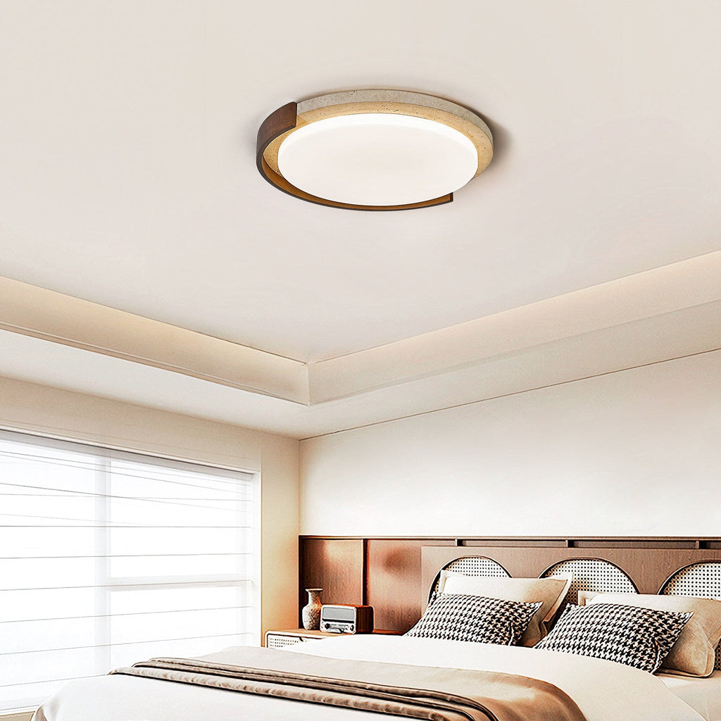 Stone Flush Mount — Ceiling Light | Maison Monashee — view 9