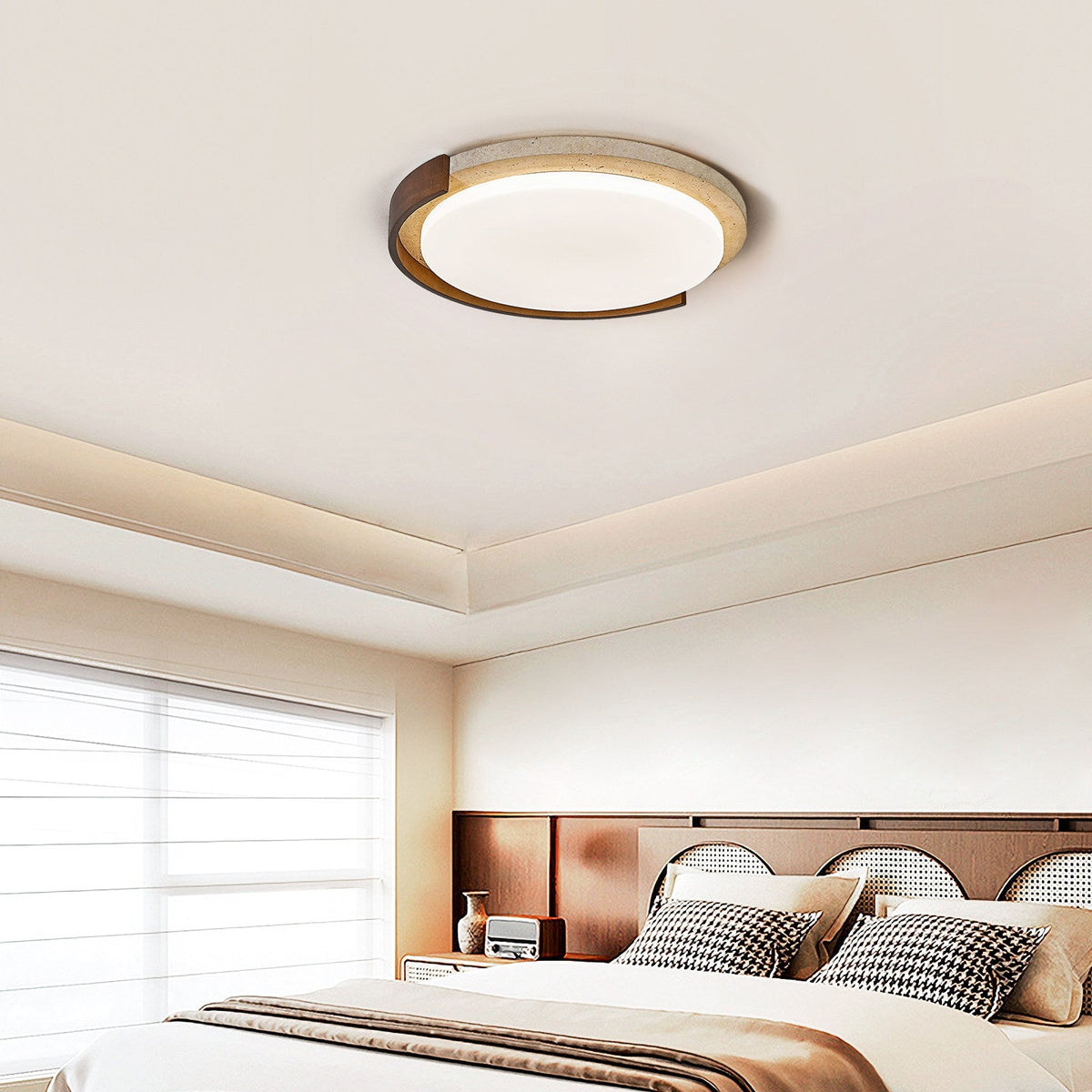 Stone Flush Mount — Ceiling Light | Maison Monashee — view 9