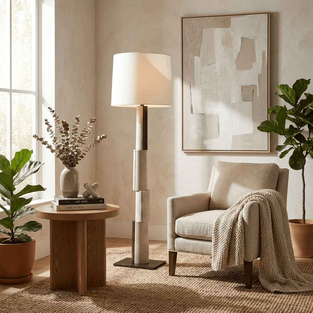 Modern Bedroom Floor Lamp — Floor Lamp | Maison Monashee — view 9