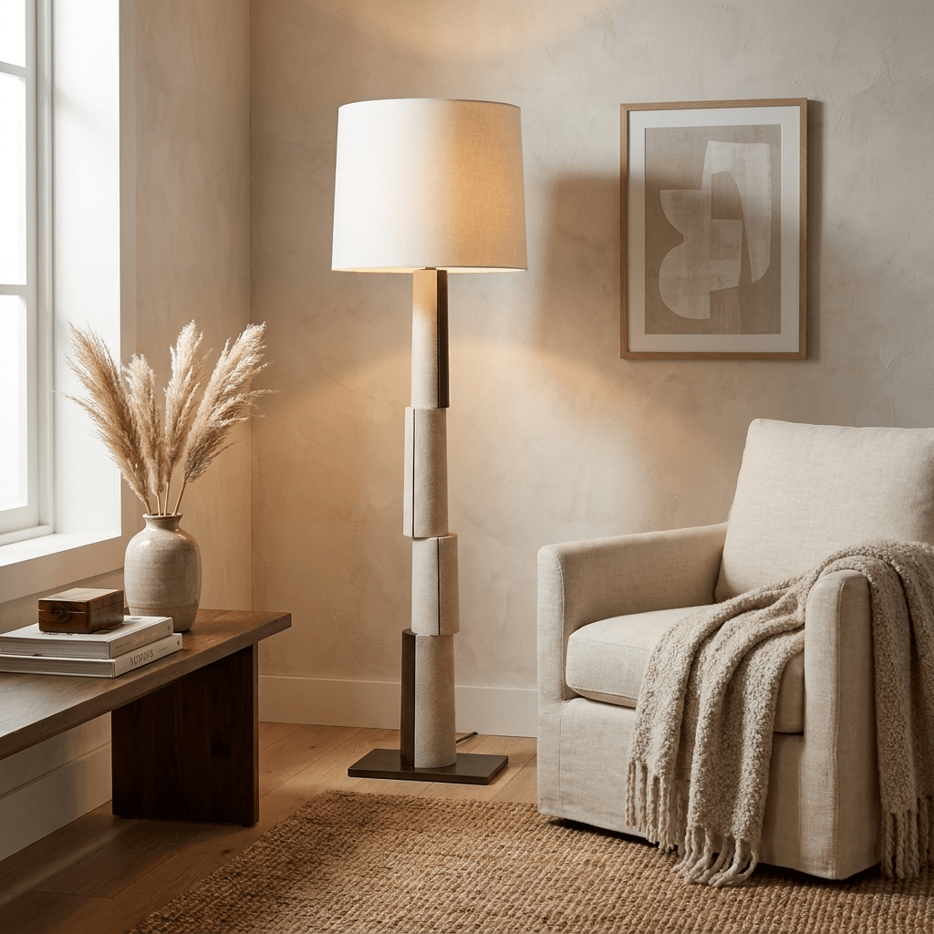 Modern Bedroom Floor Lamp — Floor Lamp | Maison Monashee — view 2