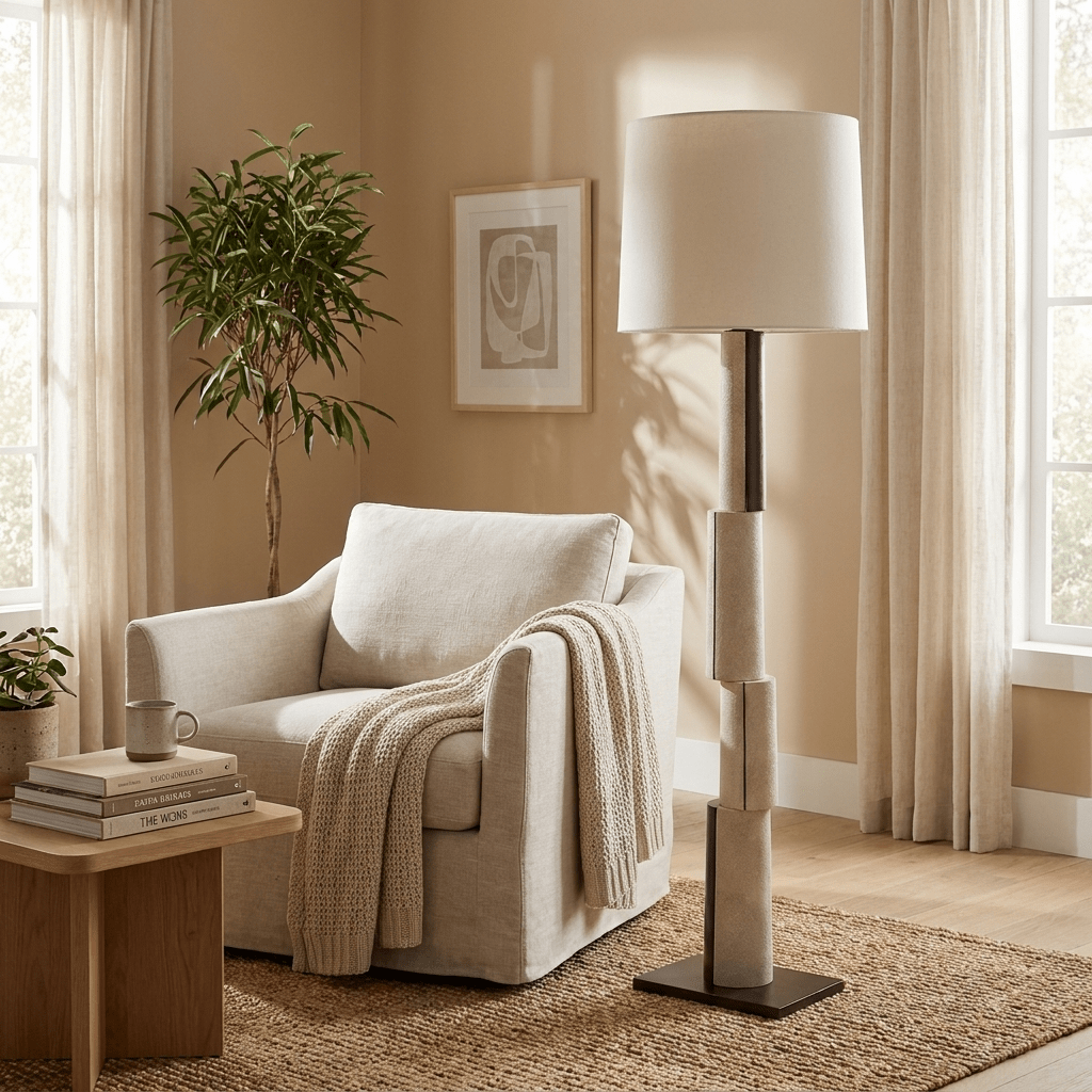 Modern Bedroom Floor Lamp — Floor Lamp | Maison Monashee — view 7