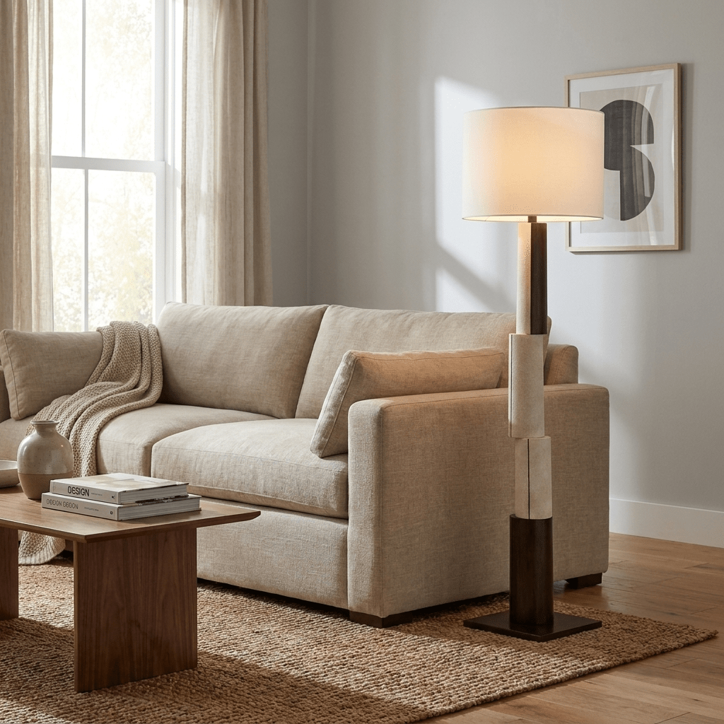 Modern Bedroom Floor Lamp — Floor Lamp | Maison Monashee — view 8