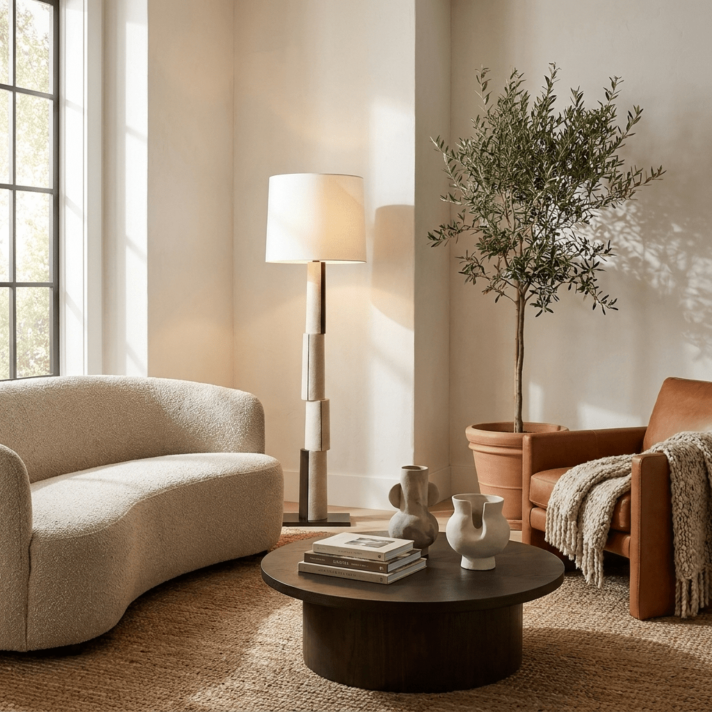 Modern Bedroom Floor Lamp — Floor Lamp | Maison Monashee — view 6