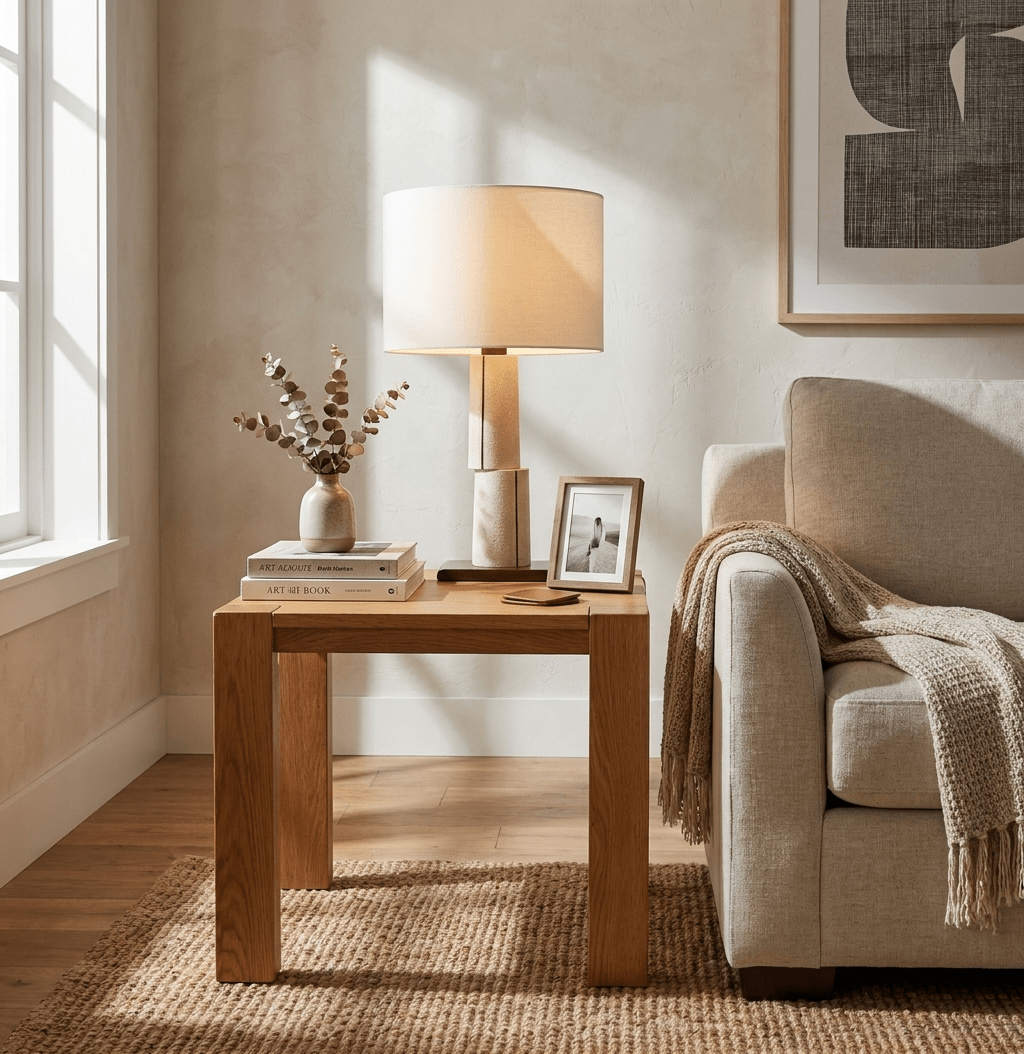 Modern Bedside Table Lamp — Table Lamp | Maison Monashee — view 5