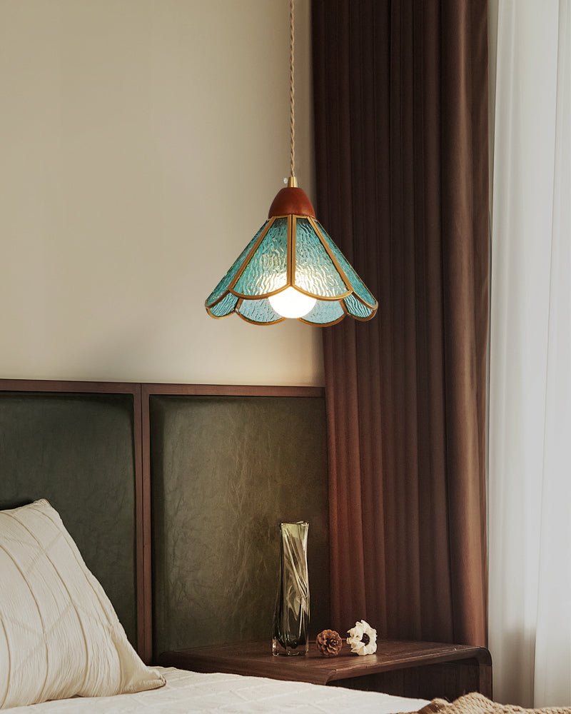 Tiffany Glass Pendant Light — Pendant Light | Maison Monashee — view 21