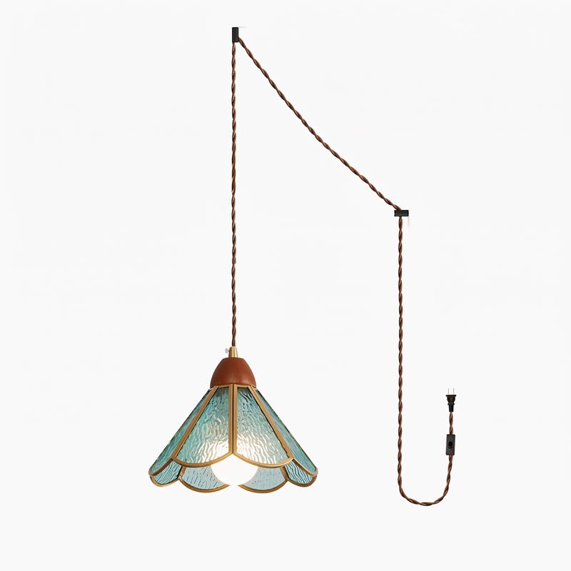 Tiffany Glass Pendant Light — Pendant Light | Maison Monashee — view 25