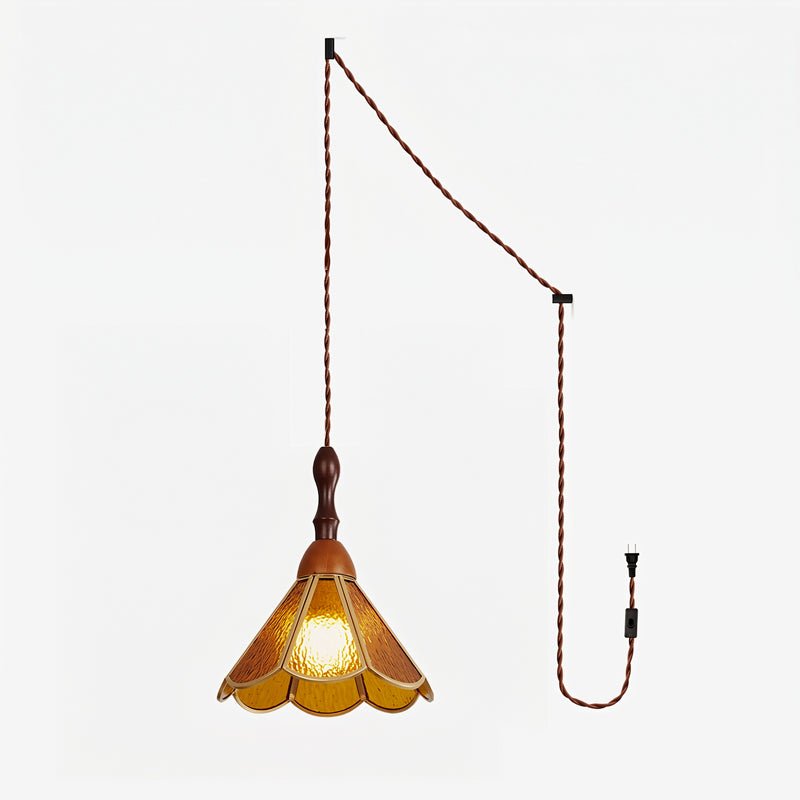 Tiffany Glass Pendant Light — Pendant Light | Maison Monashee — view 26