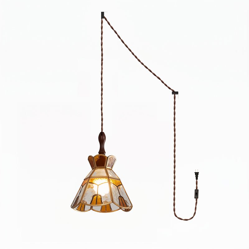 Tiffany Glass Pendant Light — Pendant Light | Maison Monashee — view 27