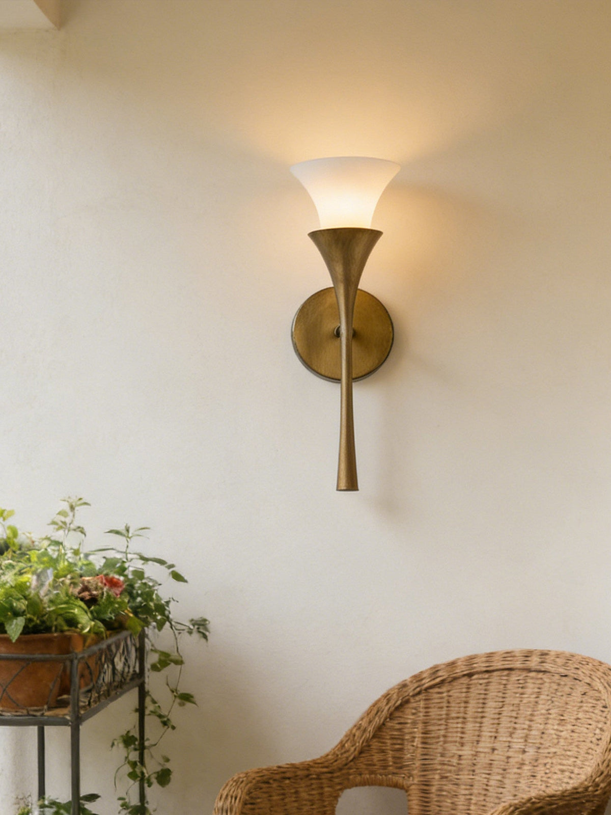 Dual Cone Sconce — Wall Sconce | Maison Monashee — view 2