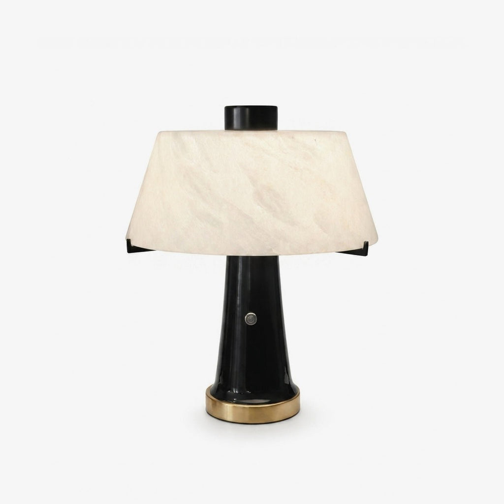Vintage Alabaster Table Lamp — Table Lamp | Maison Monashee
