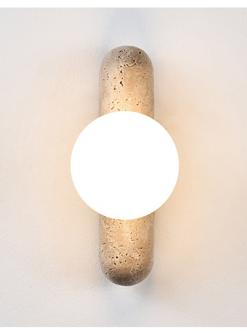 Glass Globe Vanity Light — Wall Sconce | Maison Monashee — view 5