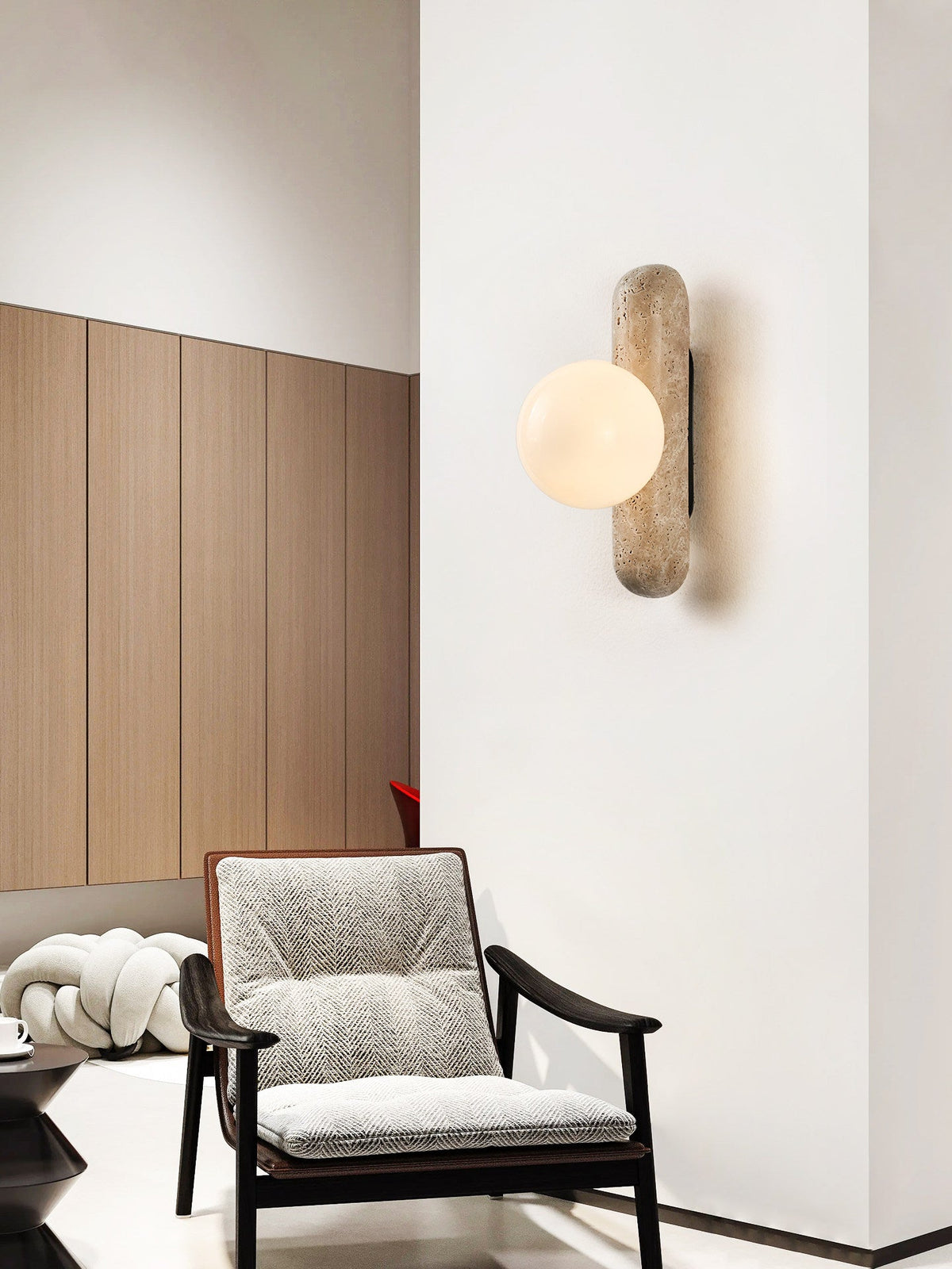 Glass Globe Vanity Light — Wall Sconce | Maison Monashee — view 9