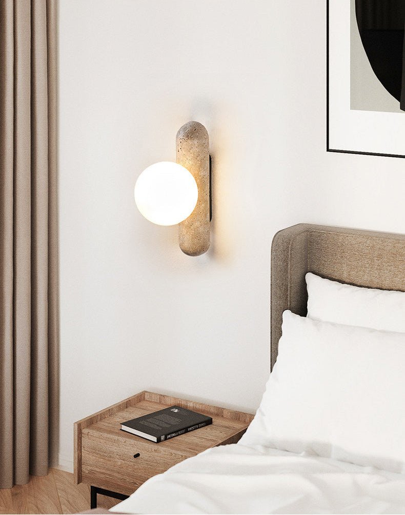 Glass Globe Vanity Light — Wall Sconce | Maison Monashee — view 12