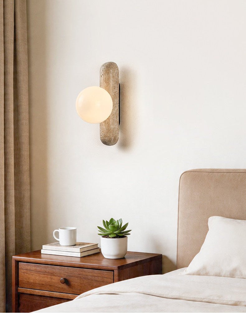 Glass Globe Vanity Light — Wall Sconce | Maison Monashee — view 14