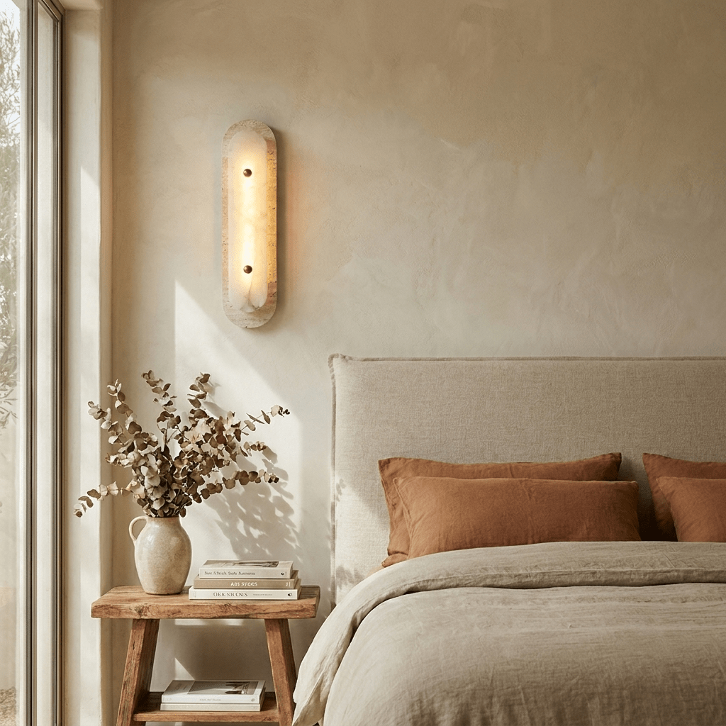 Cream Wall Sconce — Wall Sconce | Maison Monashee — view 2