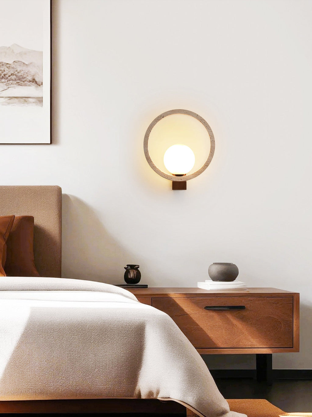 Bedroom Wall Light Sconce — Wall Sconce | Maison Monashee — view 4