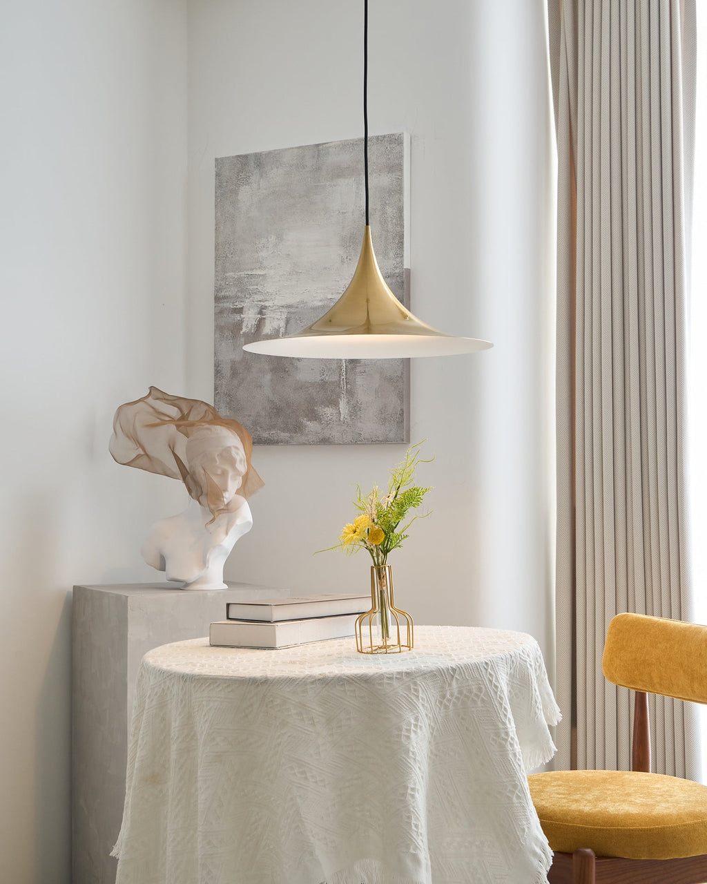 Black Pendant Light — Pendant Light | Maison Monashee — view 26