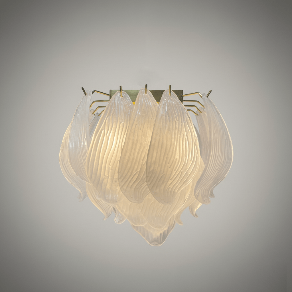 Glass Chandelier Ceiling Light — Ceiling Light | Maison Monashee — view 33