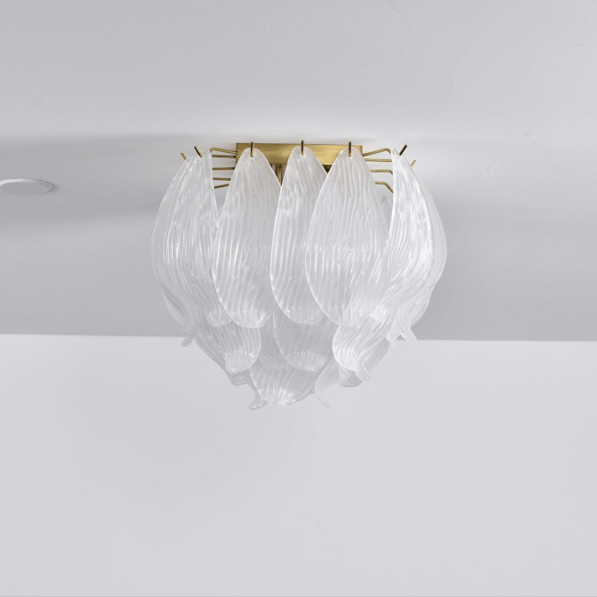 Glass Chandelier Ceiling Light — Ceiling Light | Maison Monashee — view 25