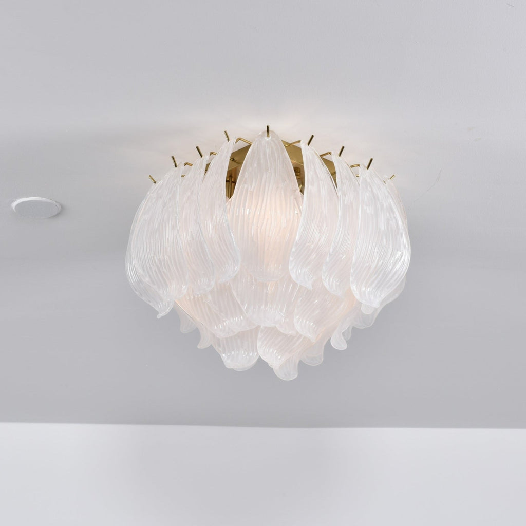 Glass Chandelier Ceiling Light — Ceiling Light | Maison Monashee — view 28