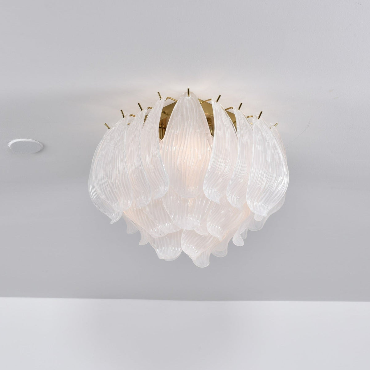 Glass Chandelier Ceiling Light — Ceiling Light | Maison Monashee — view 28