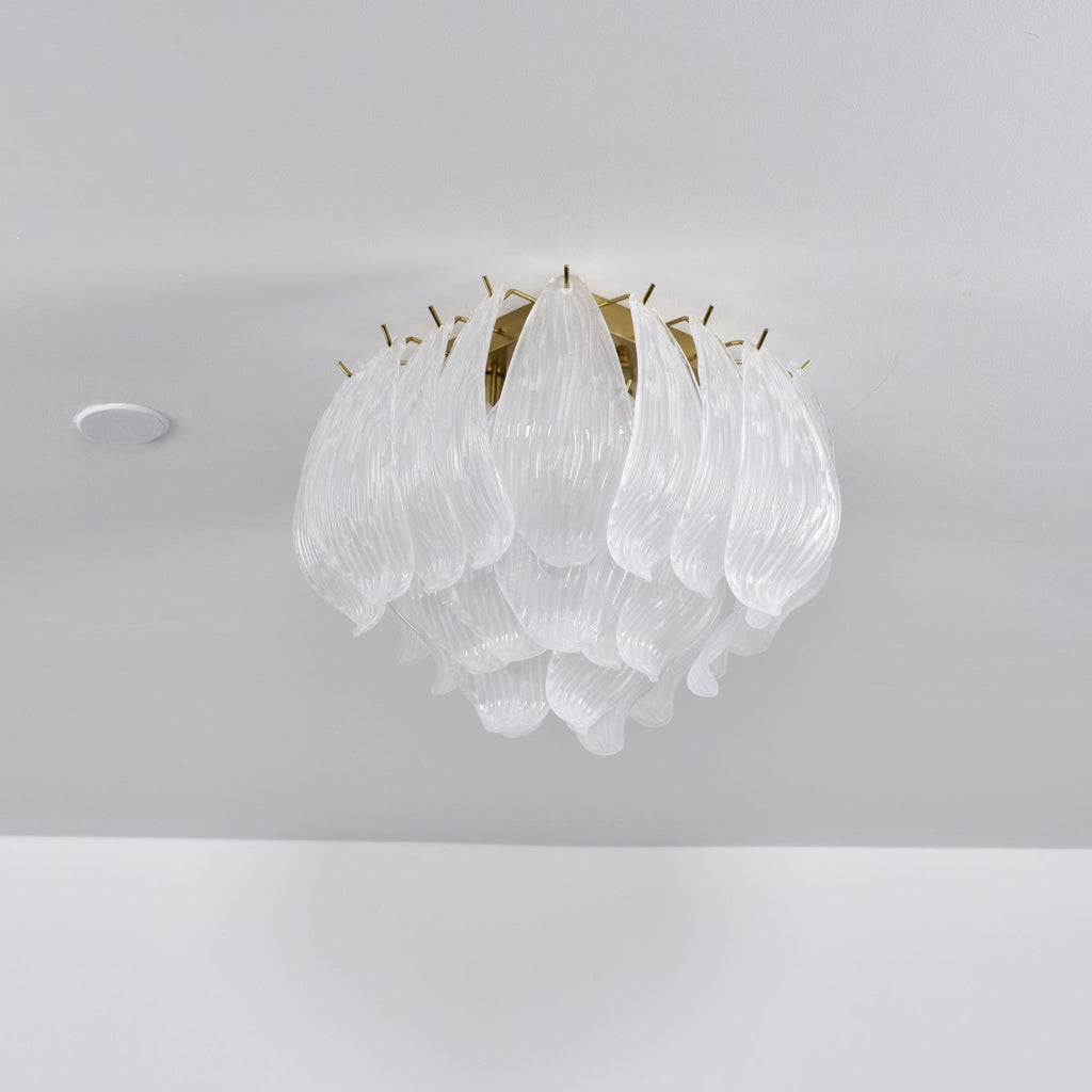 Glass Chandelier Ceiling Light — Ceiling Light | Maison Monashee — view 29