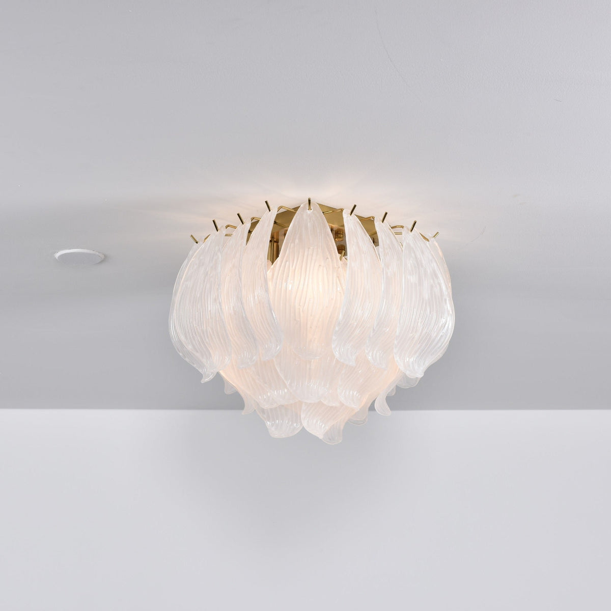 Glass Chandelier Ceiling Light — Ceiling Light | Maison Monashee — view 10