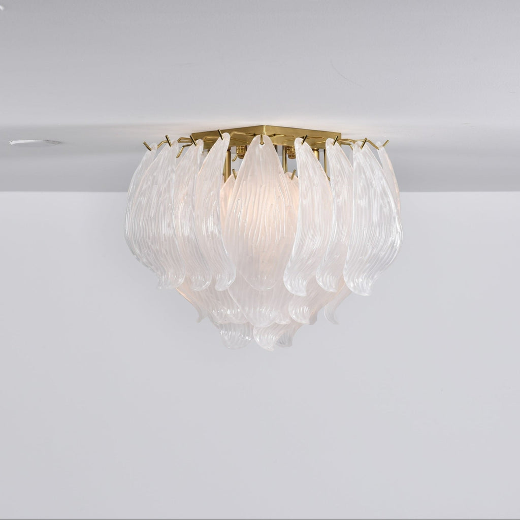Glass Chandelier Ceiling Light — Ceiling Light | Maison Monashee — view 16