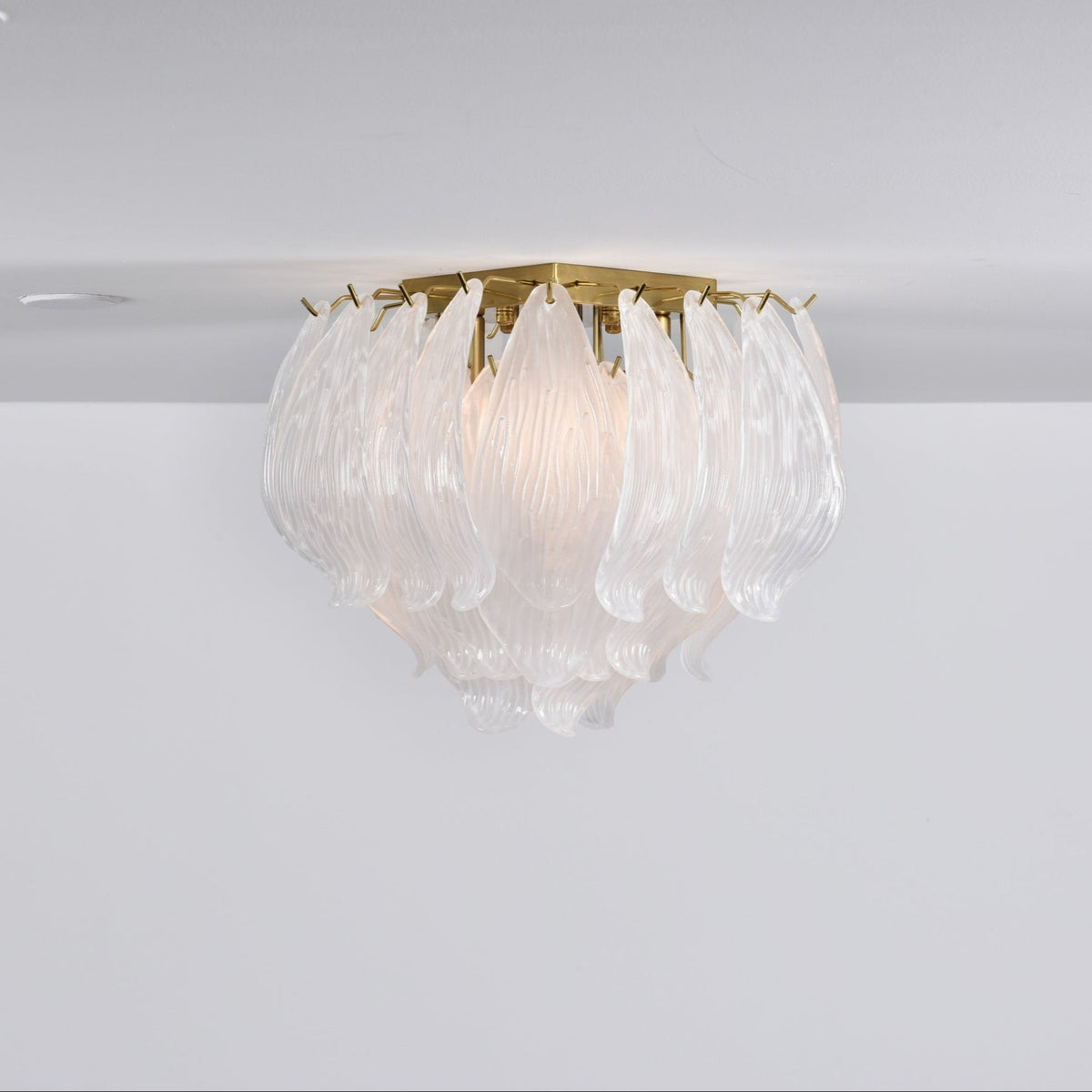 Glass Chandelier Ceiling Light — Ceiling Light | Maison Monashee — view 16