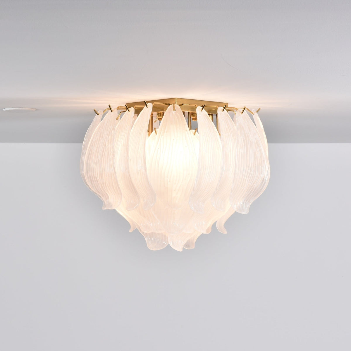 Glass Chandelier Ceiling Light — Ceiling Light | Maison Monashee — view 15