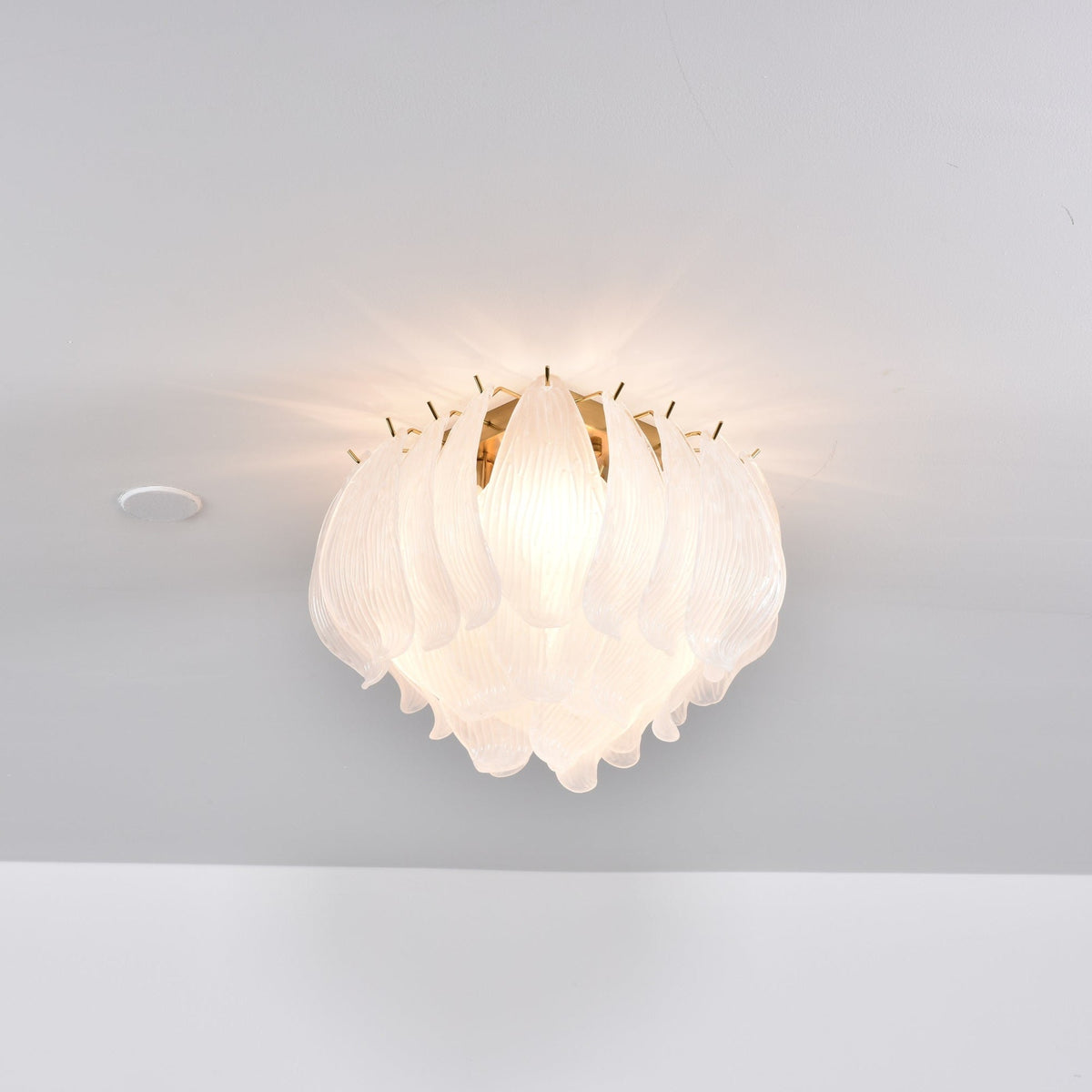 Glass Chandelier Ceiling Light — Ceiling Light | Maison Monashee — view 12