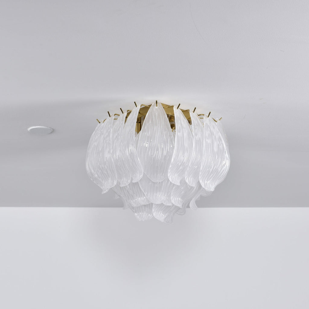 Glass Chandelier Ceiling Light — Ceiling Light | Maison Monashee — view 13
