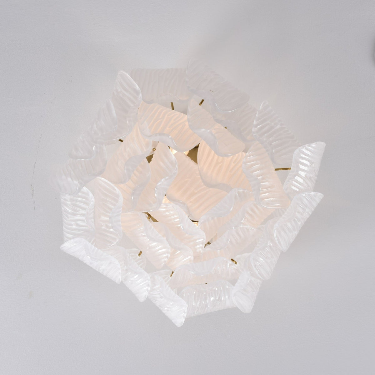 Glass Chandelier Ceiling Light — Ceiling Light | Maison Monashee — view 21