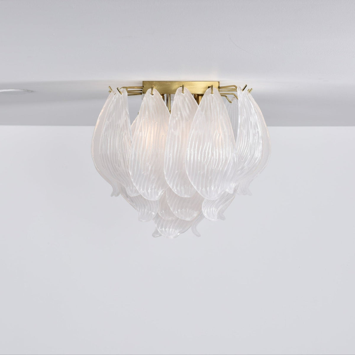 Glass Chandelier Ceiling Light — Ceiling Light | Maison Monashee — view 23