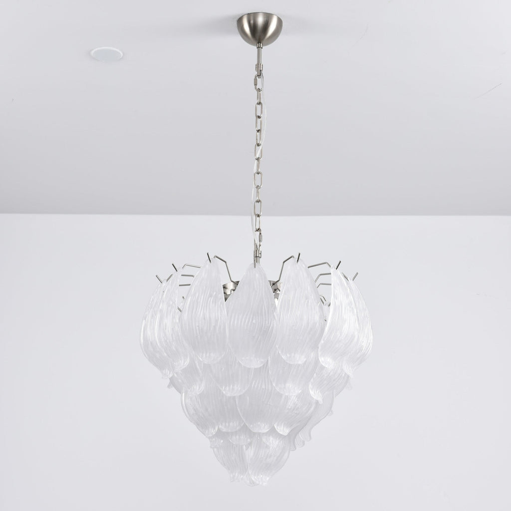 Blown Glass Flower Chandelier — Chandelier | Maison Monashee — view 5