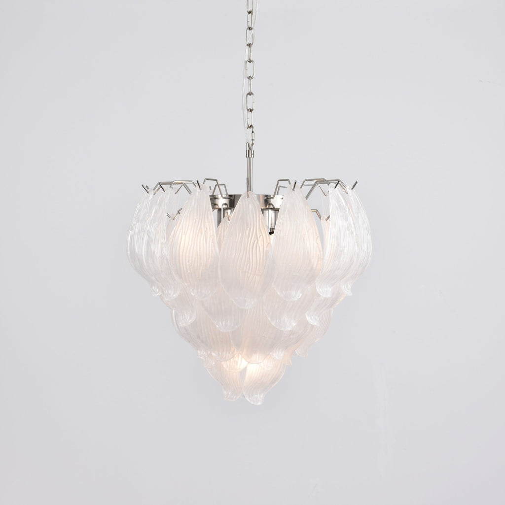 Blown Glass Flower Chandelier — Chandelier | Maison Monashee — view 12