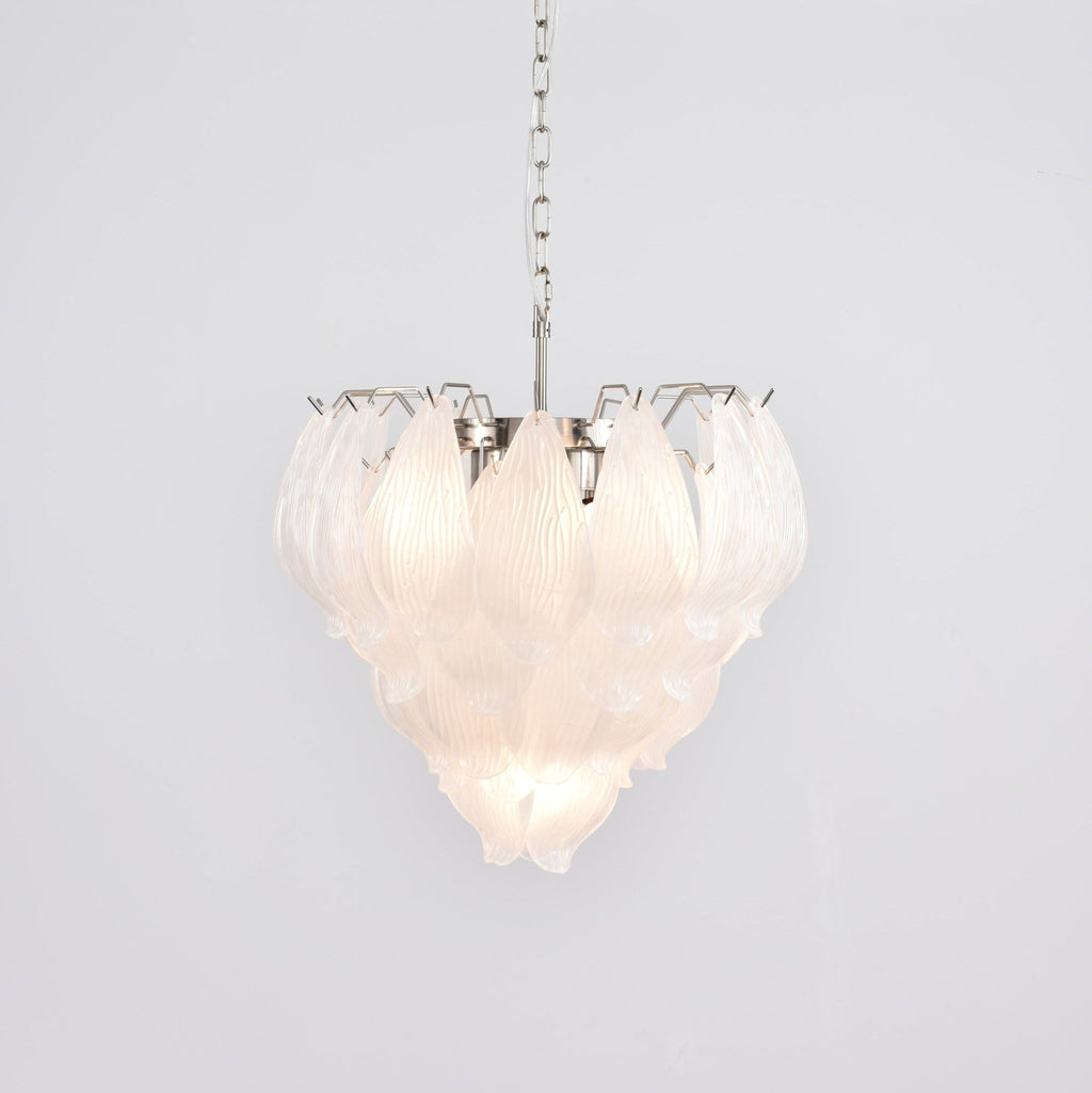 Blown Glass Flower Chandelier — Chandelier | Maison Monashee — view 13