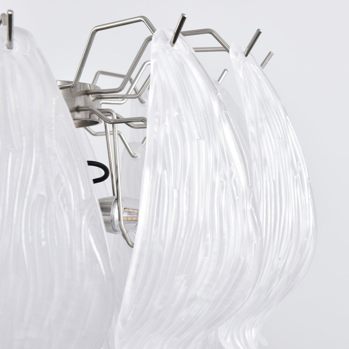Blown Glass Flower Chandelier — Chandelier | Maison Monashee — view 16