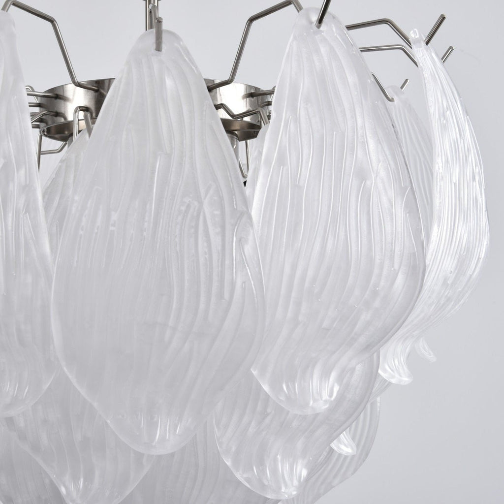 Blown Glass Flower Chandelier — Chandelier | Maison Monashee — view 17