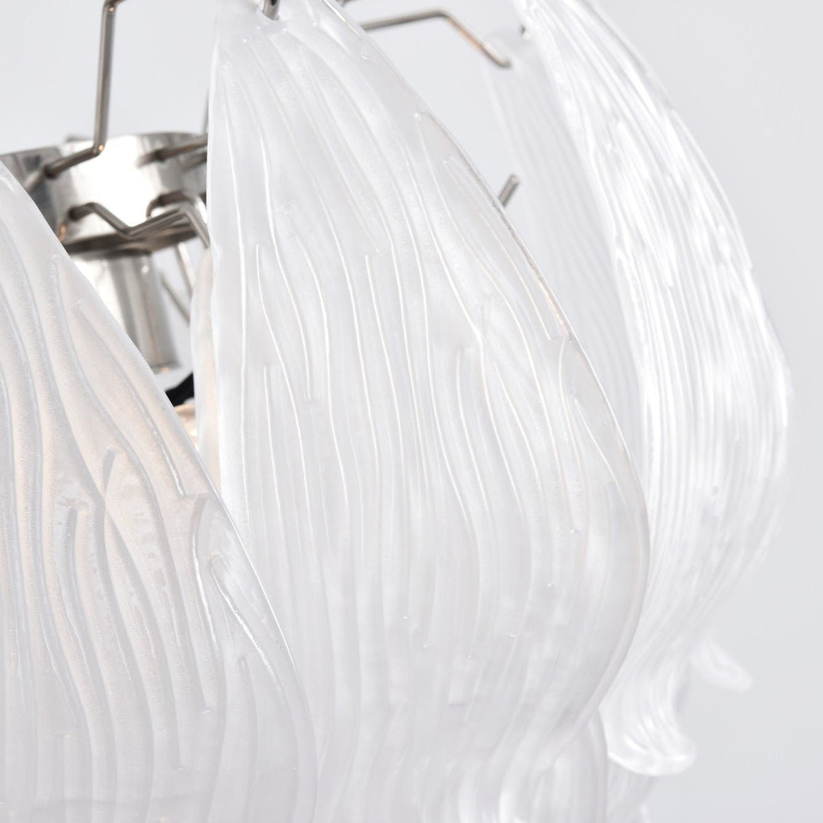 Blown Glass Flower Chandelier — Chandelier | Maison Monashee — view 18