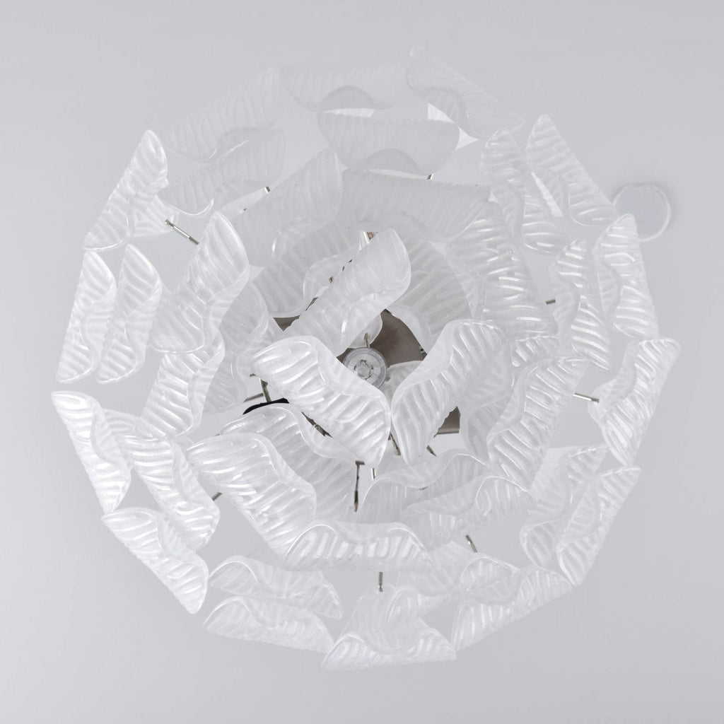 Blown Glass Flower Chandelier — Chandelier | Maison Monashee — view 19
