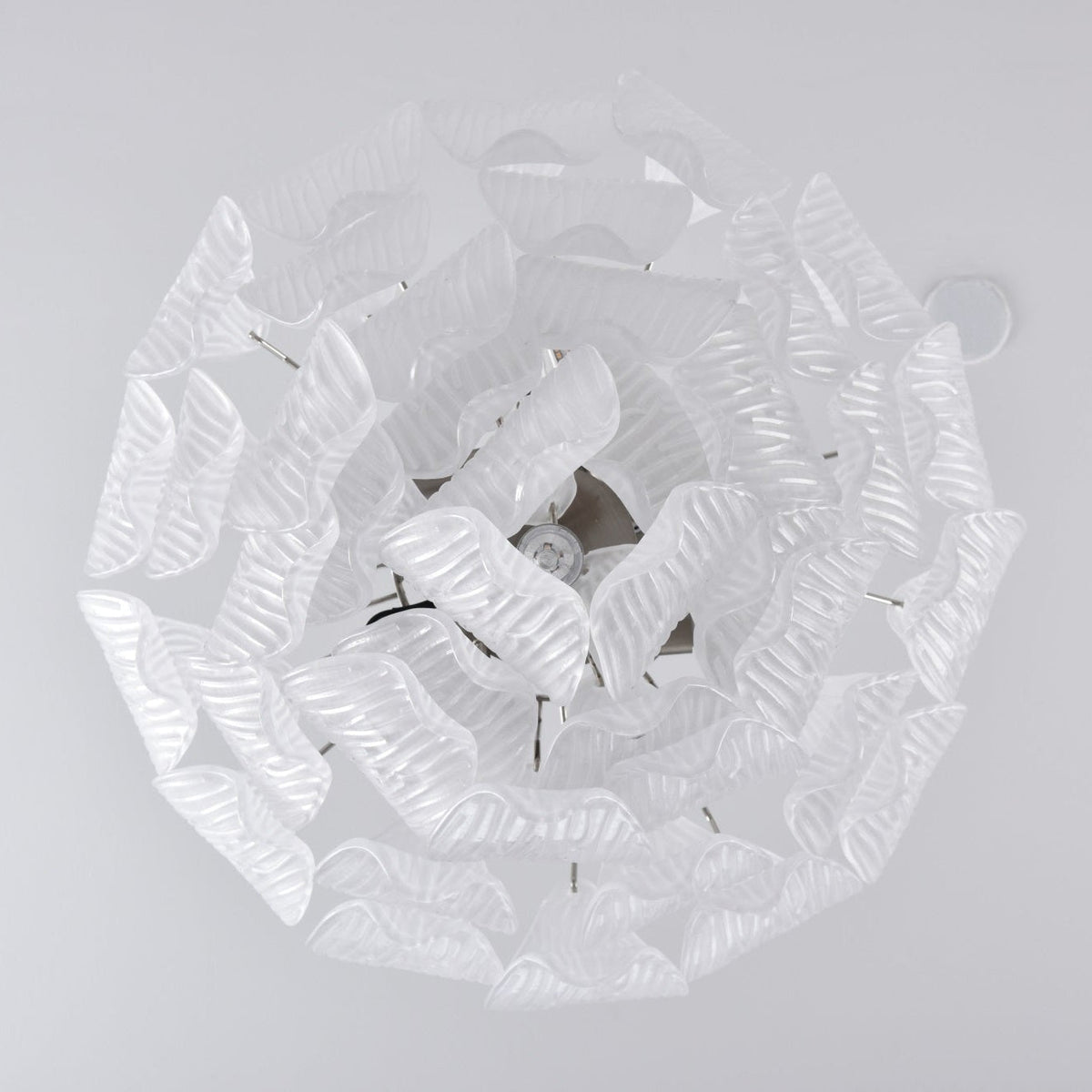Blown Glass Flower Chandelier — Chandelier | Maison Monashee — view 19