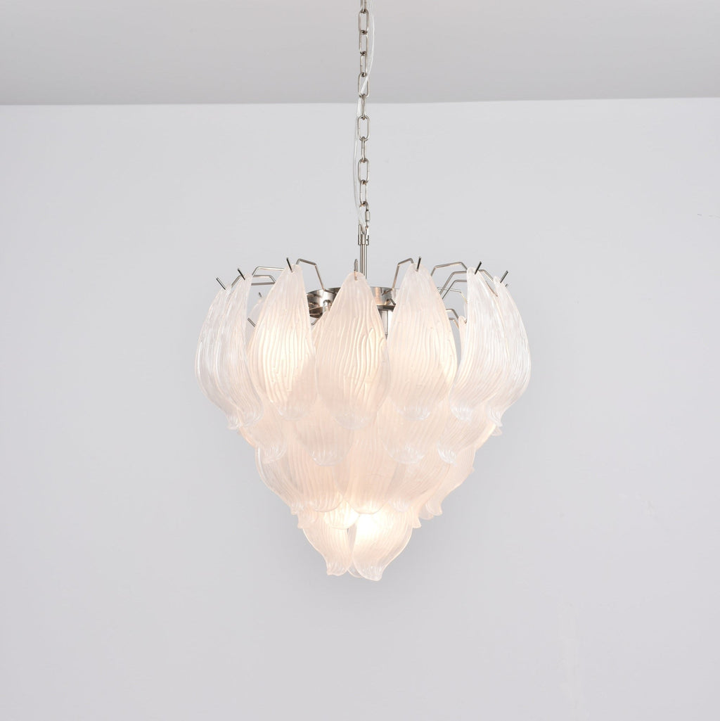 Blown Glass Flower Chandelier — Chandelier | Maison Monashee — view 24