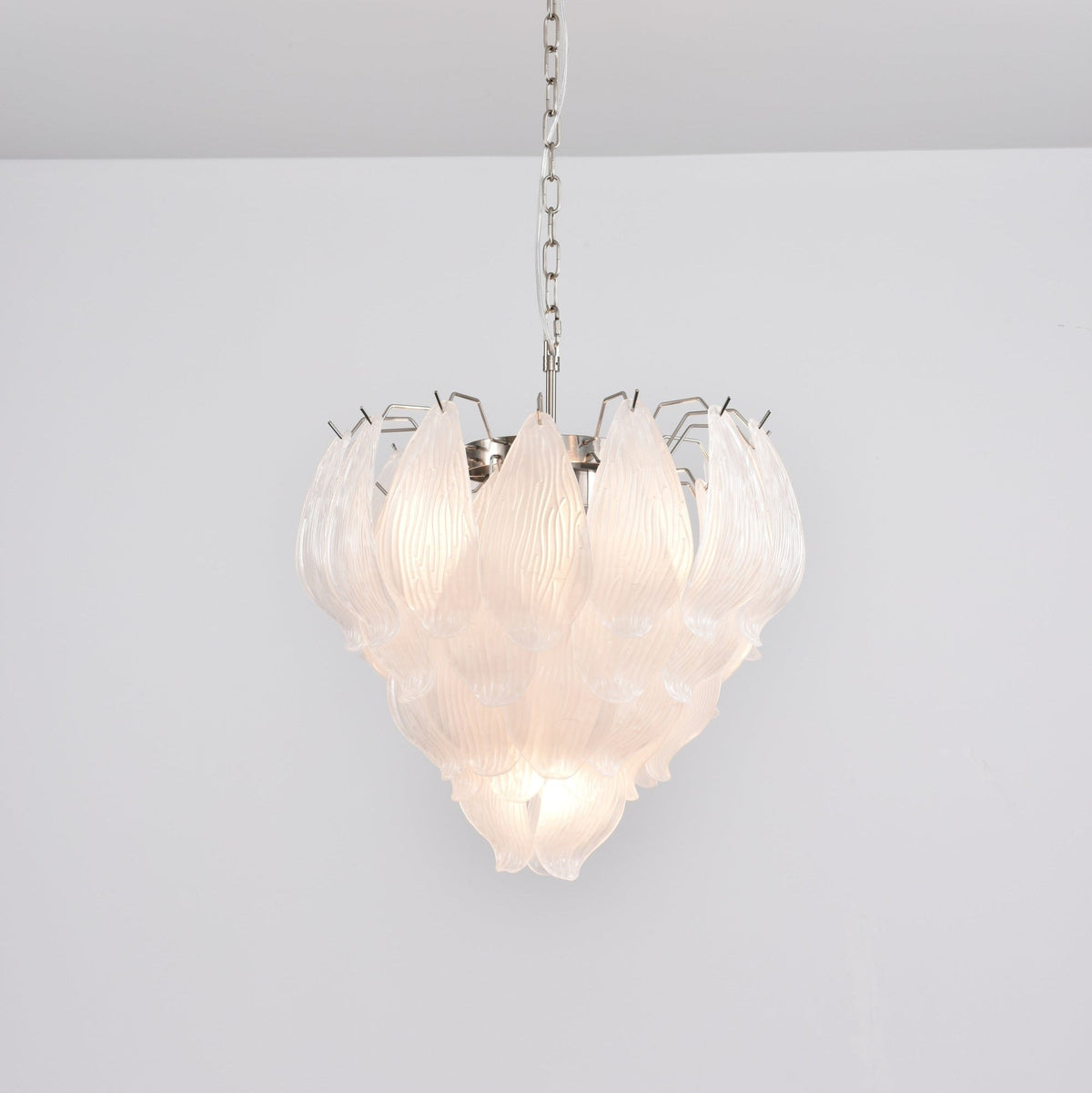 Blown Glass Flower Chandelier — Chandelier | Maison Monashee — view 24