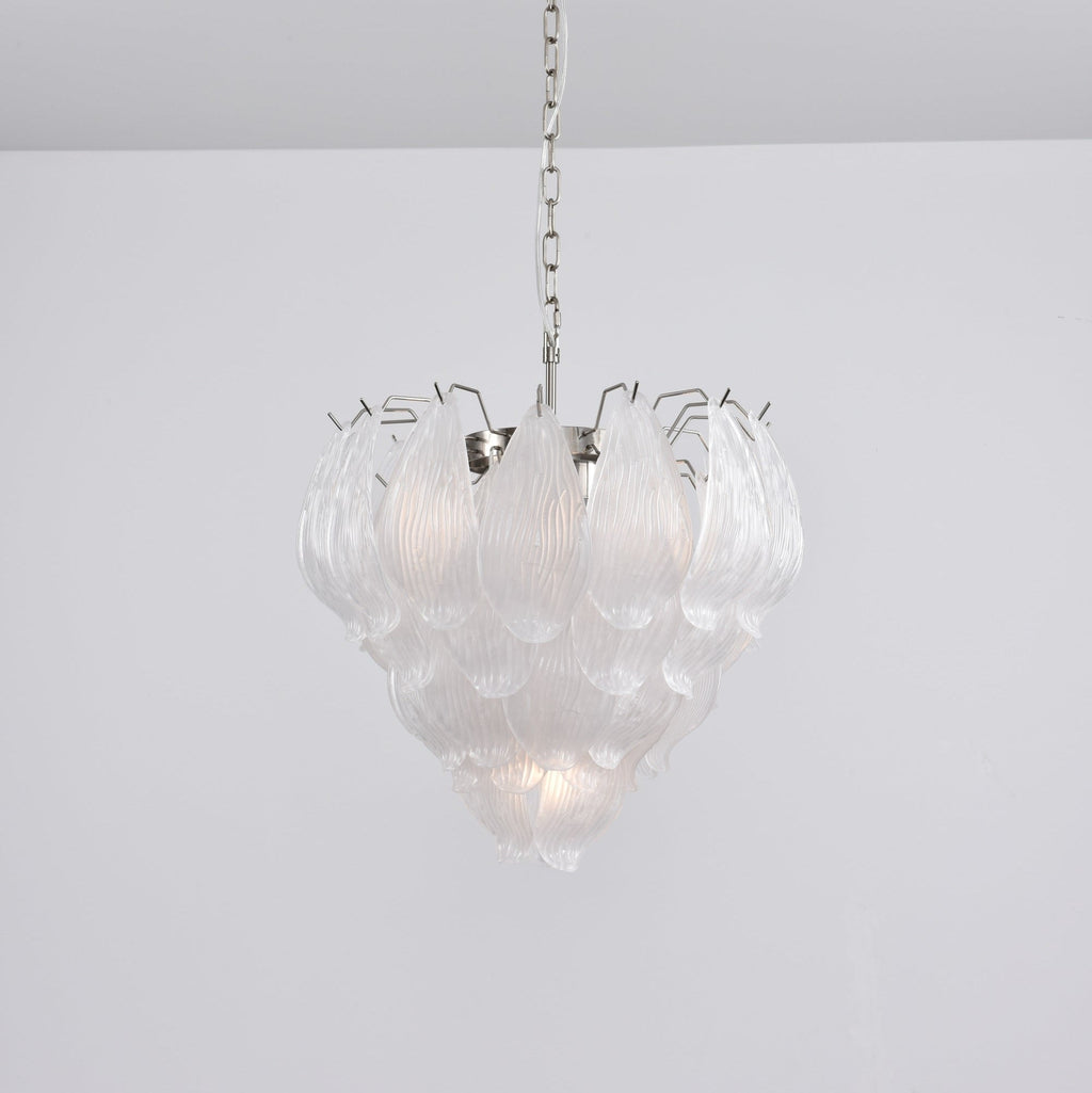 Blown Glass Flower Chandelier — Chandelier | Maison Monashee — view 8
